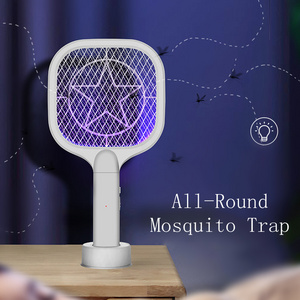 2 in 1 mini mosquito killer fly swatter 2021 electric mosquito swatter DZX-MSTAR manufacturer wholesale mosquito killer USB