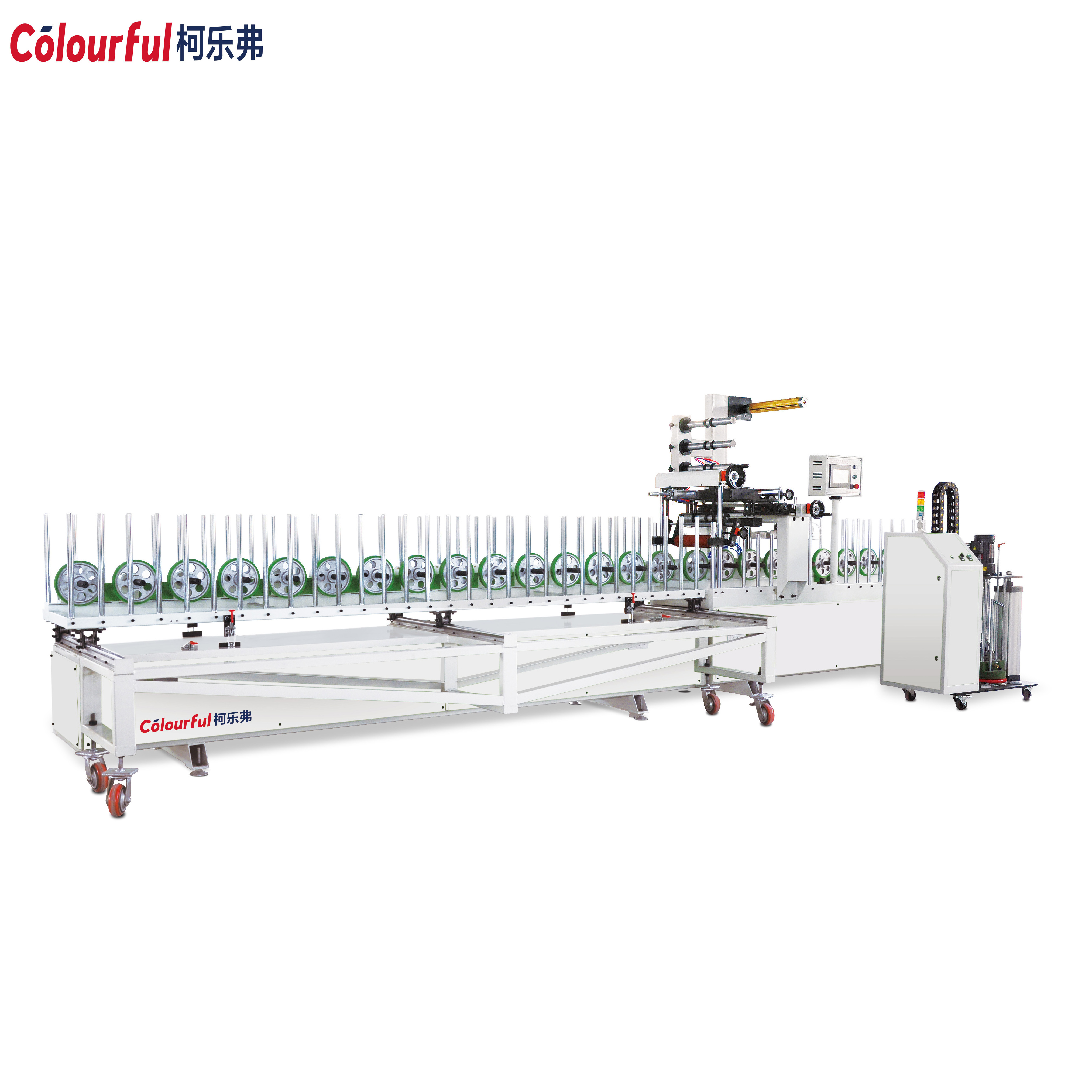 Woodworking Laminating Machine Profile Wrapping MDF Machine with Hot Melt Glue