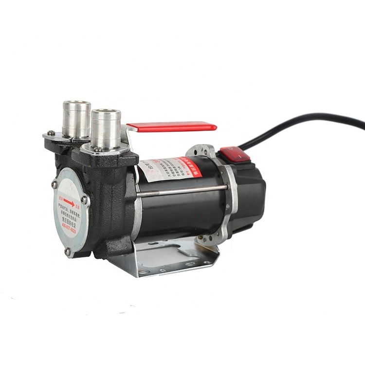 Professional Portable Electric 12V Auto Diesel Fuel Oil Transfer Pump For Mobile Refueling