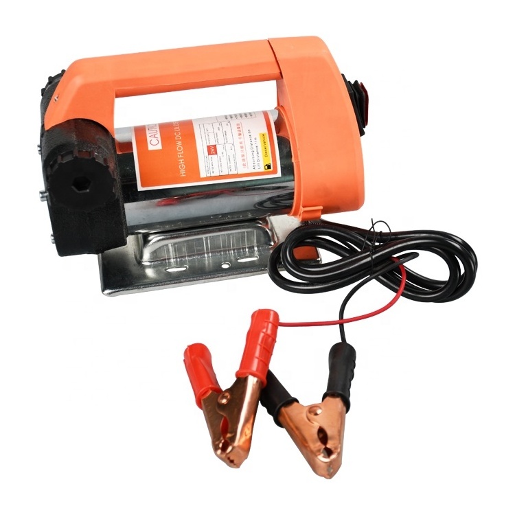 Hot Sale Portable Electric Fuel Transfer Pump 12V 24V 300W Oil Pump For Diesel Kerosene With CE