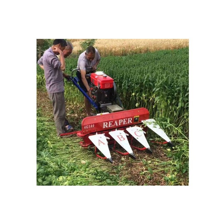 Factory supply  Rice Wheat Reaper binder prices in pakistan mini combine harvester for sale