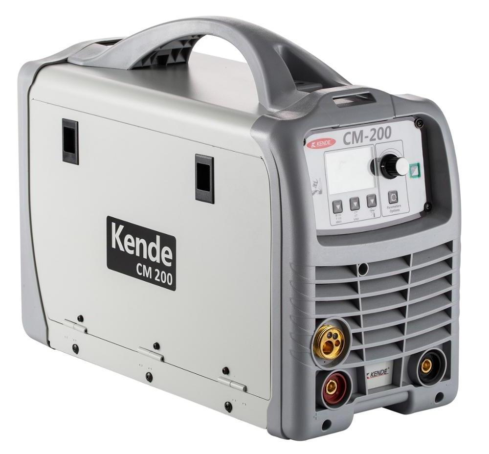 KENDE Portable MMA MIG MAG TIG CO2 GAS Fluxed Wire Aluminium Inverter MIG Welding Machine CM 200