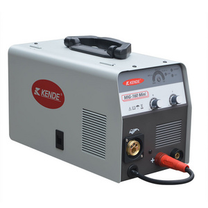 KENDE Inverter MIG MMA Welding machine 220V mig welding without gas Portable mig welding machine MIG-160 mini