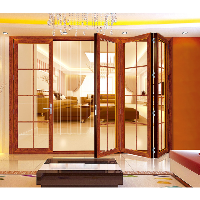 Top quality good service China professional double glazing aluminum awning doors partition door office door