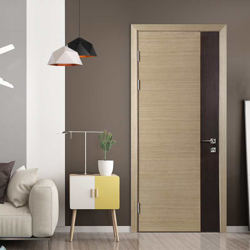 wood solid bedroom wooden door fancy interior door