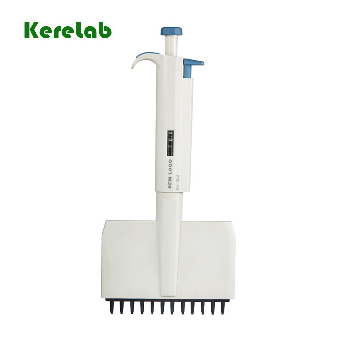 Multichannel Pipette Digital Adjustable Volume laboratory Pipettes 8 Channels Pipette 12 Channels medical pipet