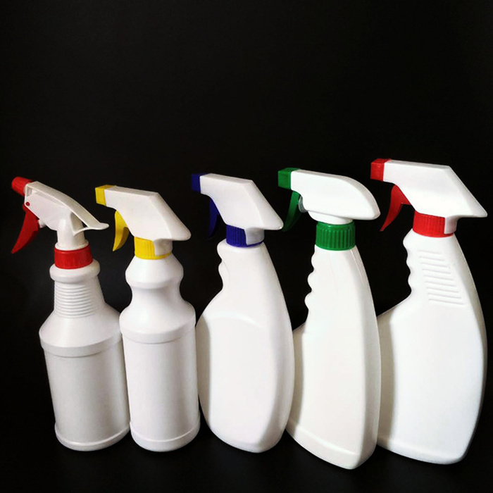 Empty Spray Cleaning Liquid Detergent Bottle Plastic 300ml 500ml 1000ml 32 oz Bottles With Mist Trigger Sprayer Pump Leak-proof