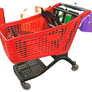 Retail Grocery Store Plastic Supermarket Shopping Cart