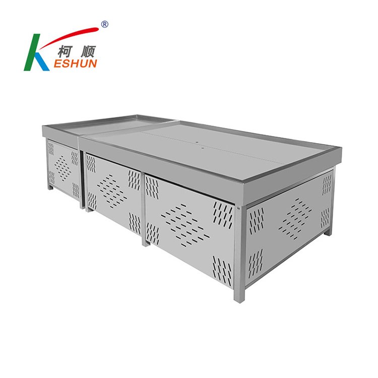 Fish Display Supermarket Freezer Display Fish Display Chiller/Freezer Counter For Supermarket