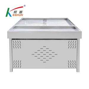 Fish Display Supermarket Freezer Display Fish Display Chiller/Freezer Counter For Supermarket