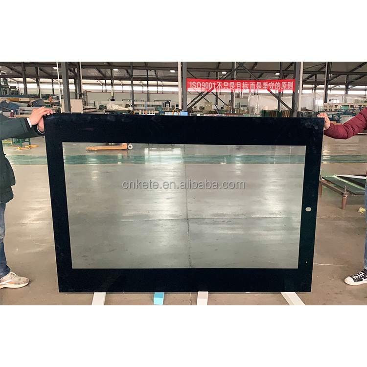 SunBrite Outdoor Anti-glare Anti-reflective Glass Advertising TV AG+PVB+AR Laminated Silk Screen Printed Glass