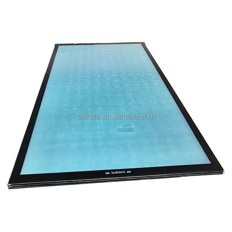 SunBrite Outdoor Anti-glare Anti-reflective Glass Advertising TV AG+PVB+AR Laminated Silk Screen Printed Glass