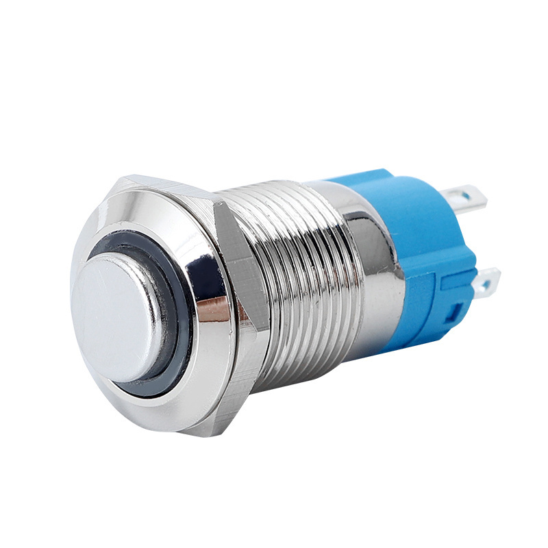 30mm 35mm LED Stainless Steel Flat Head Metal IP67 IP68 Waterproof Mirco Push Button Switch