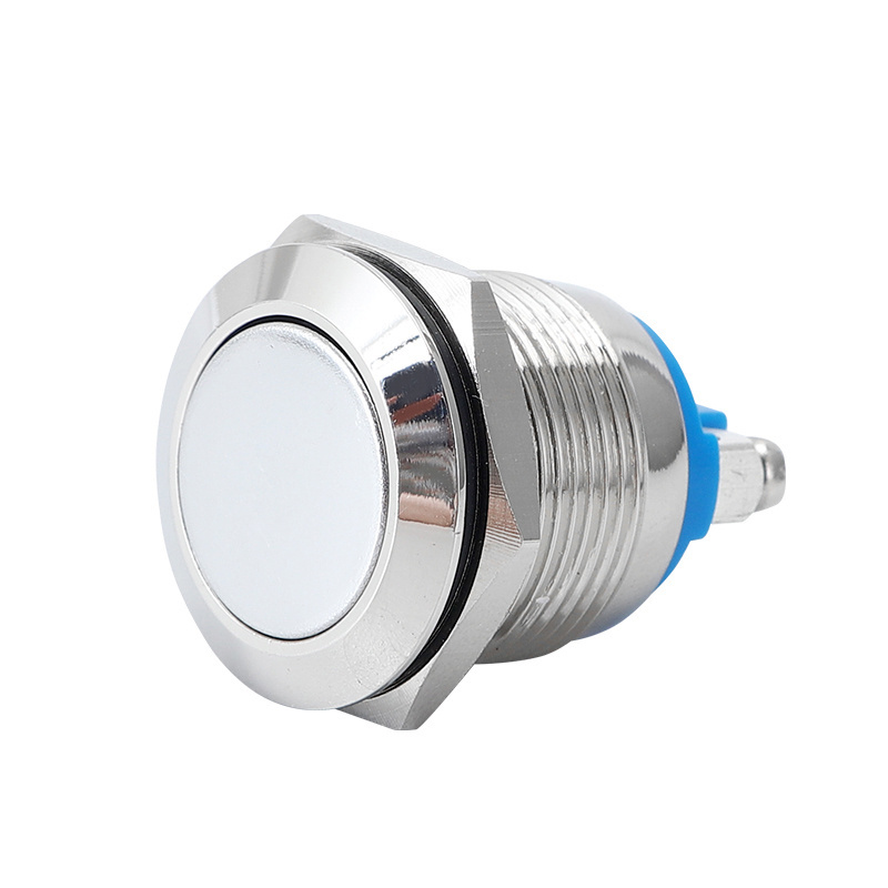 12 Volt 3 Pin Mini Momentary Led Illuminated Lights On Off Waterproof Metal Push Button Switch