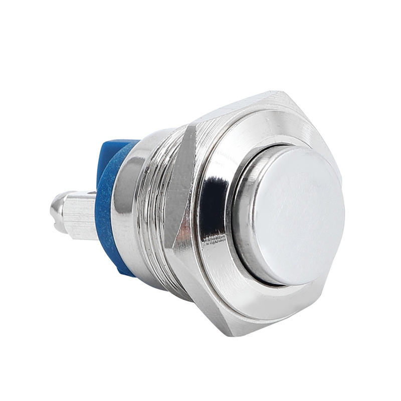 16mm 19mm 22mm 12V Waterproof DC LED Flat Dome Door Touch Momentary Push Button Power Switch