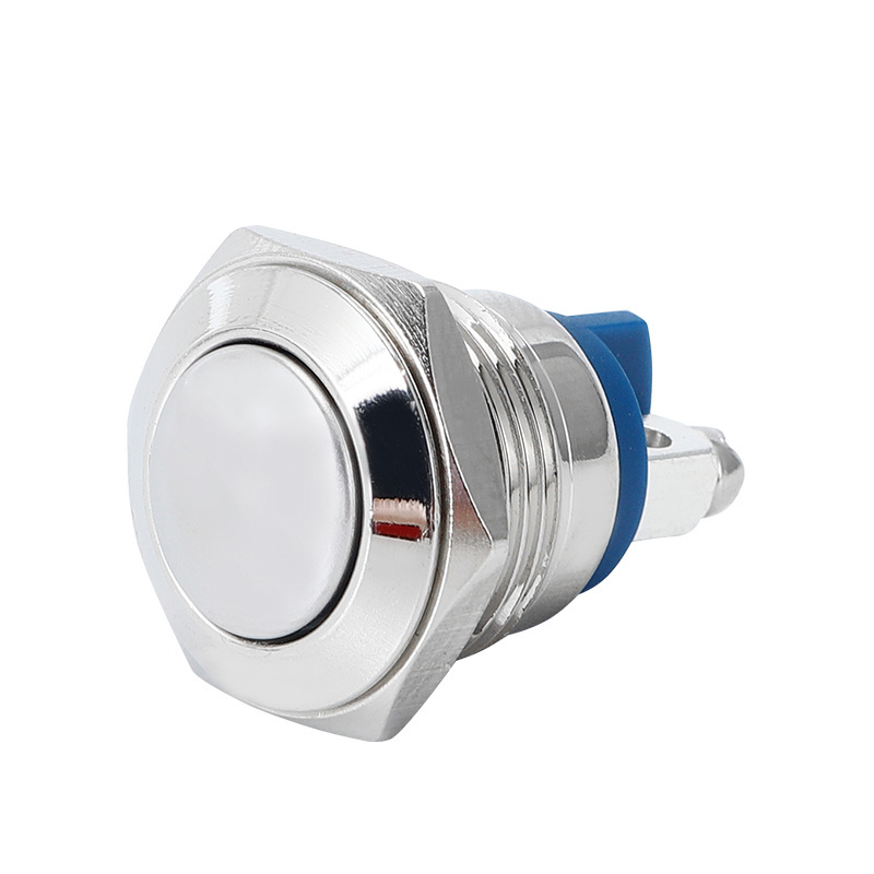 16mm 19mm 22mm 12V Waterproof DC LED Flat Dome Door Touch Momentary Push Button Power Switch