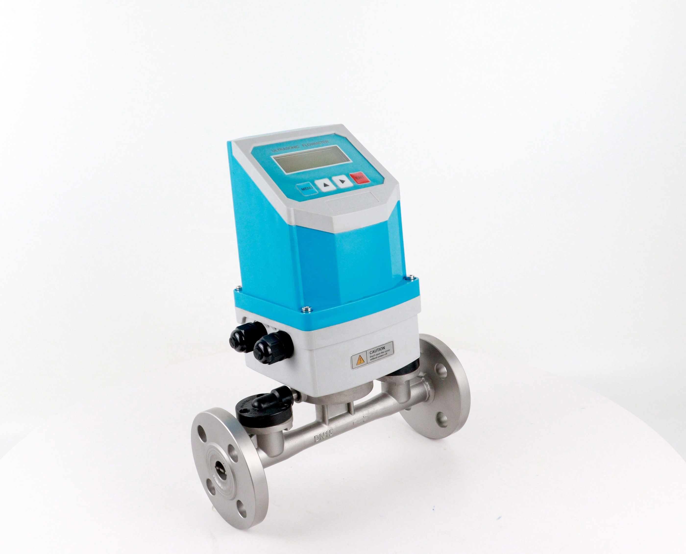 Modular Ultrasonic flow meter Battery Operated Ultrasonic flow meter Dual Channel Water Ultrasonic flow meter