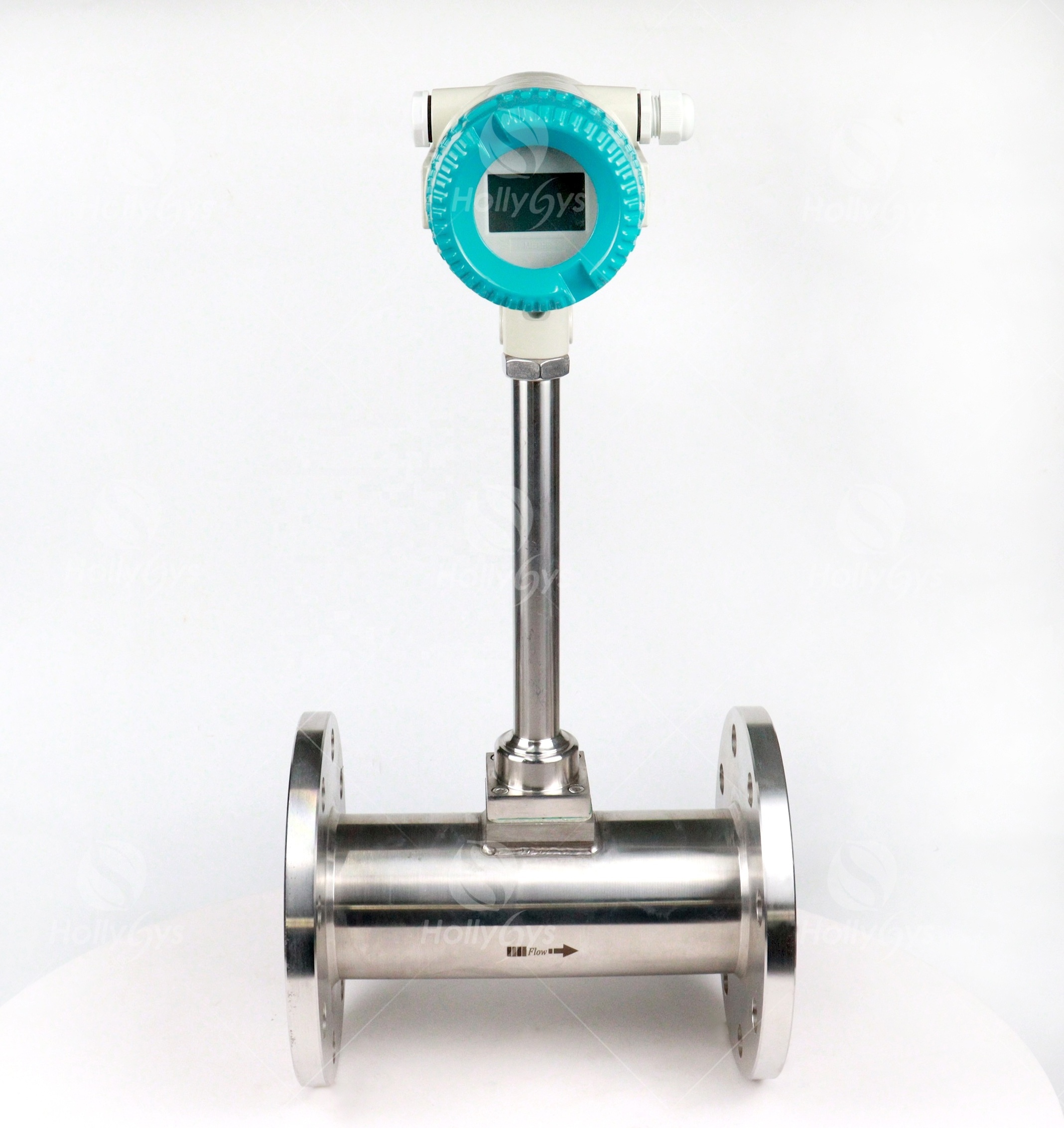 Propane Biogas Lugbztemperature And Pressure Vortex Precession Flow Meter superheated steam general gas liquid flowmeter