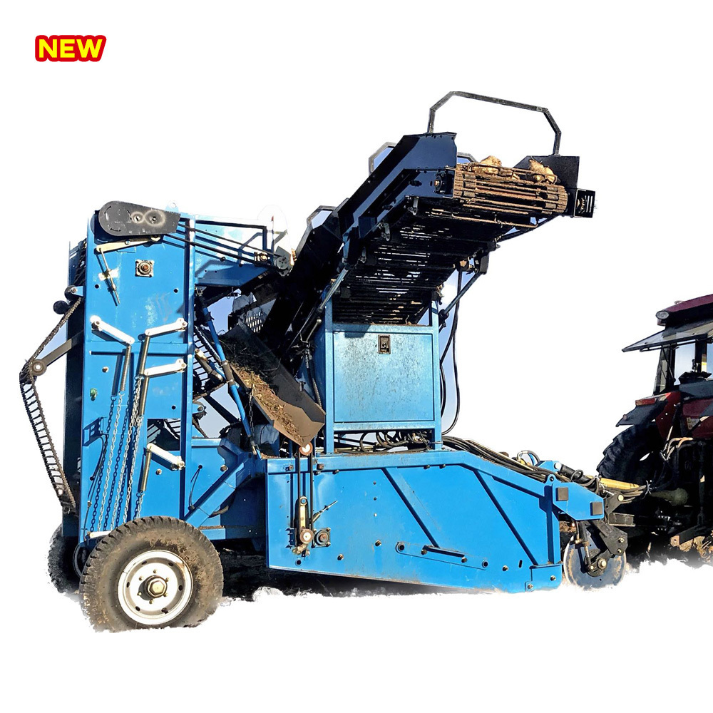 High efficiency agriculture machine 3200mm working width double row beets harvester with tractor driving