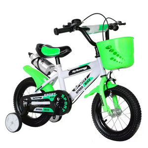 Hot sale factory cheap 12 14 16 inch Steel frame kids bike training wheel for children  5-12 years old