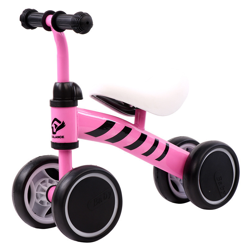 High Quality Kids Balance Bike 2-4 Years Mini Plastic Running Bike EVA Wheels Comfortable Walking Features Gas/ Foot/ Wheel