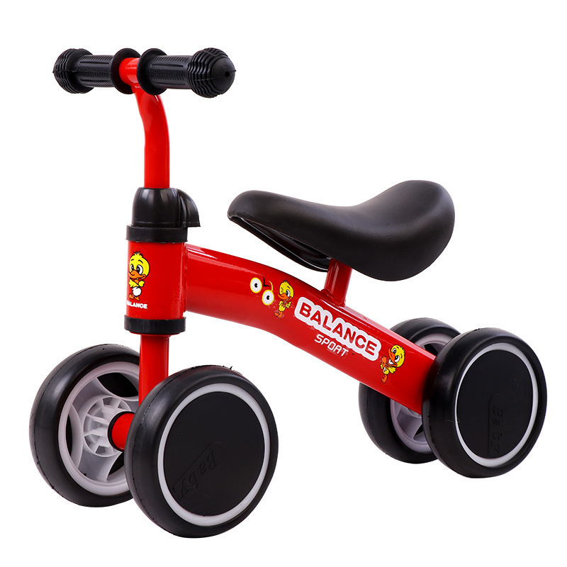 High Quality Kids Balance Bike 2-4 Years Mini Plastic Running Bike EVA Wheels Comfortable Walking Features Gas/ Foot/ Wheel