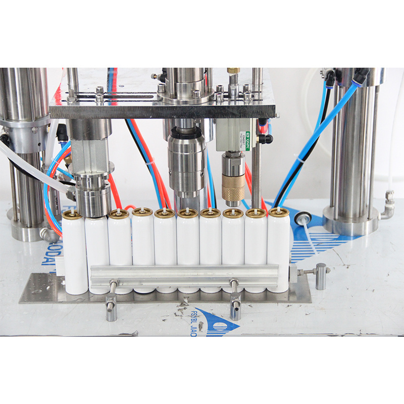 aerosol snow spray filling production line window flower spray adhesive spray making machine