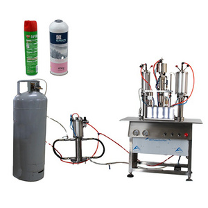 aerosol snow spray filling production line window flower spray adhesive spray making machine