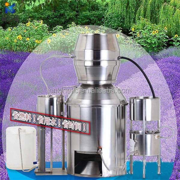 Automatic essential oil distillation machine, rose oil machine, citronella oil extraction machine