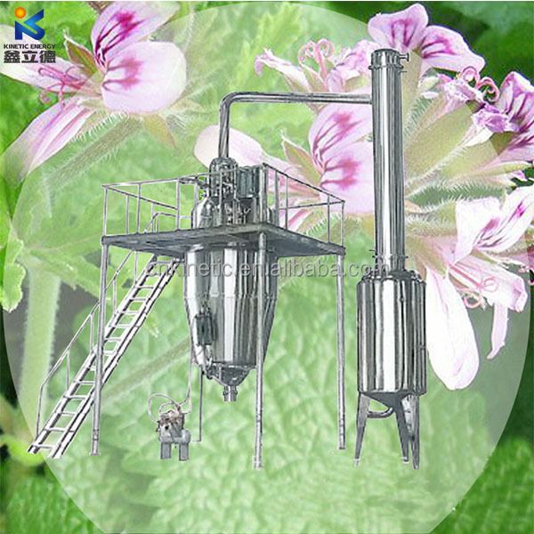 Automatic essential oil distillation machine, rose oil machine, citronella oil extraction machine