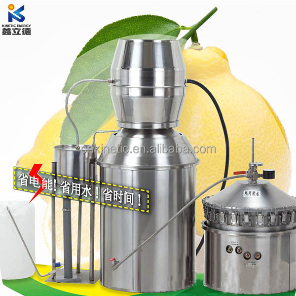 Automatic essential oil distillation machine, rose oil machine, citronella oil extraction machine