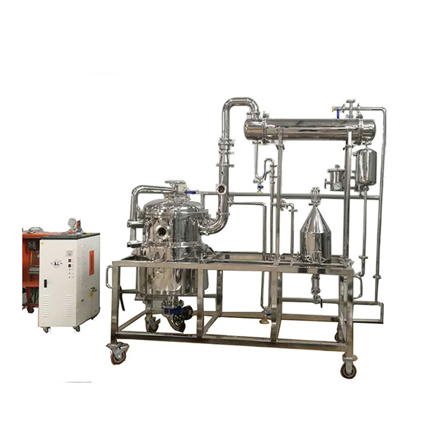 Automatic essential oil distillation machine, rose oil machine, citronella oil extraction machine