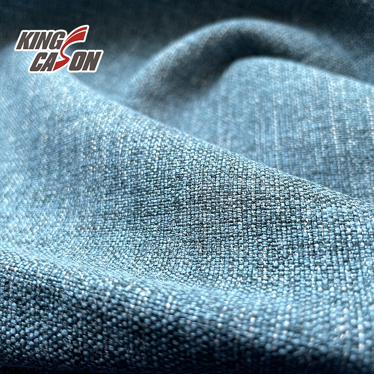 KINGCASON Wholesale pholstery fabrics muti-functional linen fabric plain Sofa Fabric for sofas and furniture