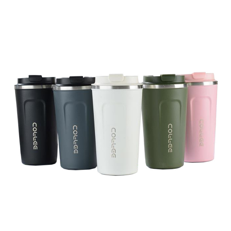 380ML 500ml stainless steel insulated water cup with smart temperature display smart coffee cup