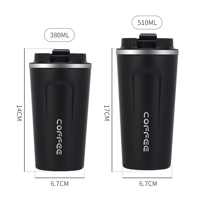 380ML 500ml stainless steel insulated water cup with smart temperature display smart coffee cup