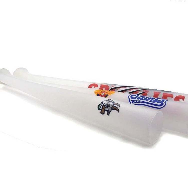 700ML 24oz Promotional frosted Plastic bat beer yards Cricket  Sports Baseball Bat Cup