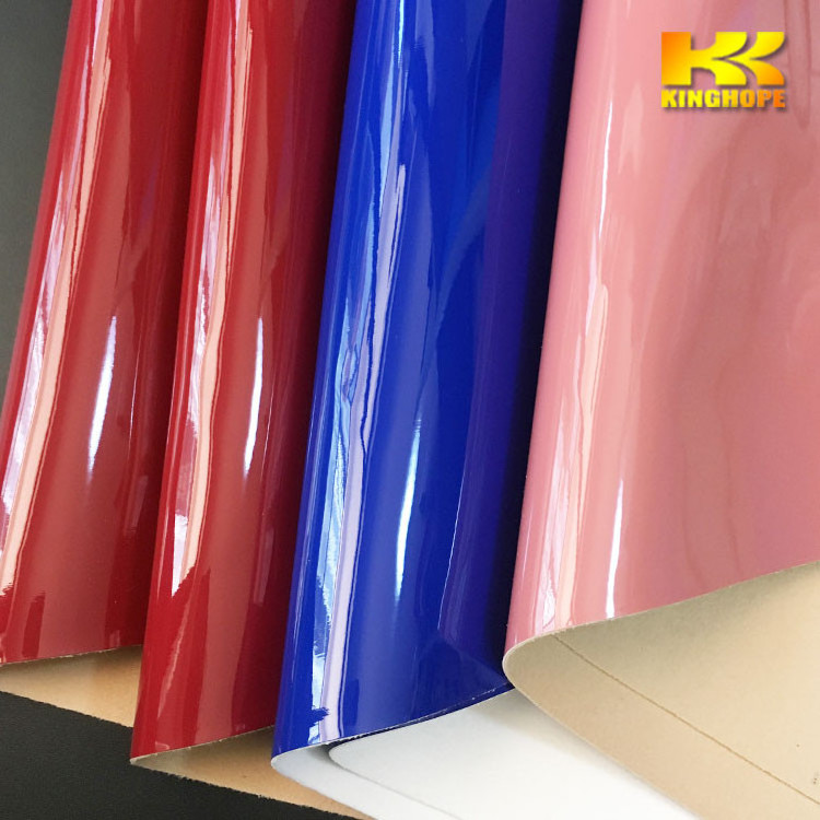 PU Patent Leather Synthetic Material Manufacturer