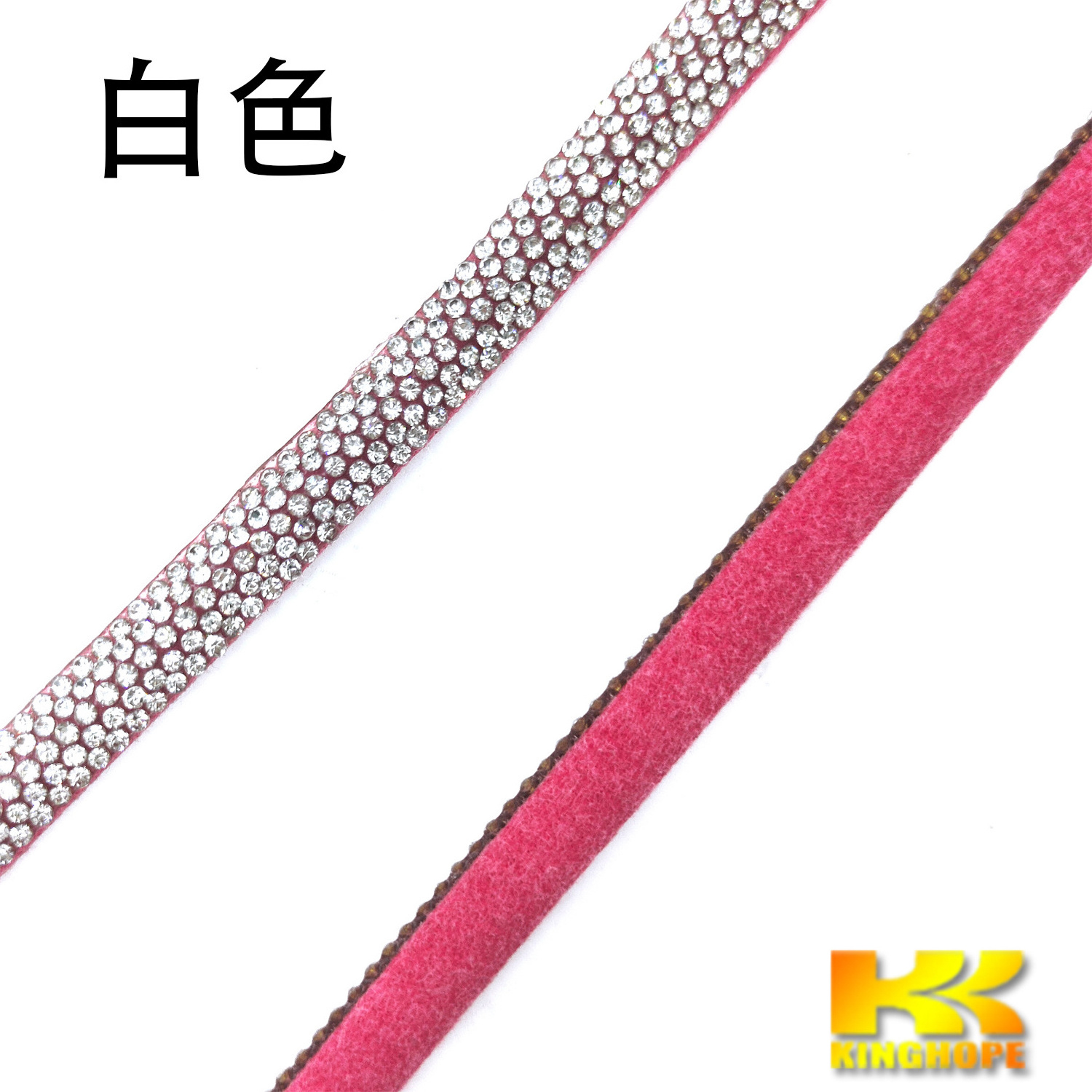 4-6 mm Colorful Round Full Diamond Inner Wrap Cotton Rope Water Diamond Pipe Bar Shoe Bag Accessories DIY Clothing Decoration