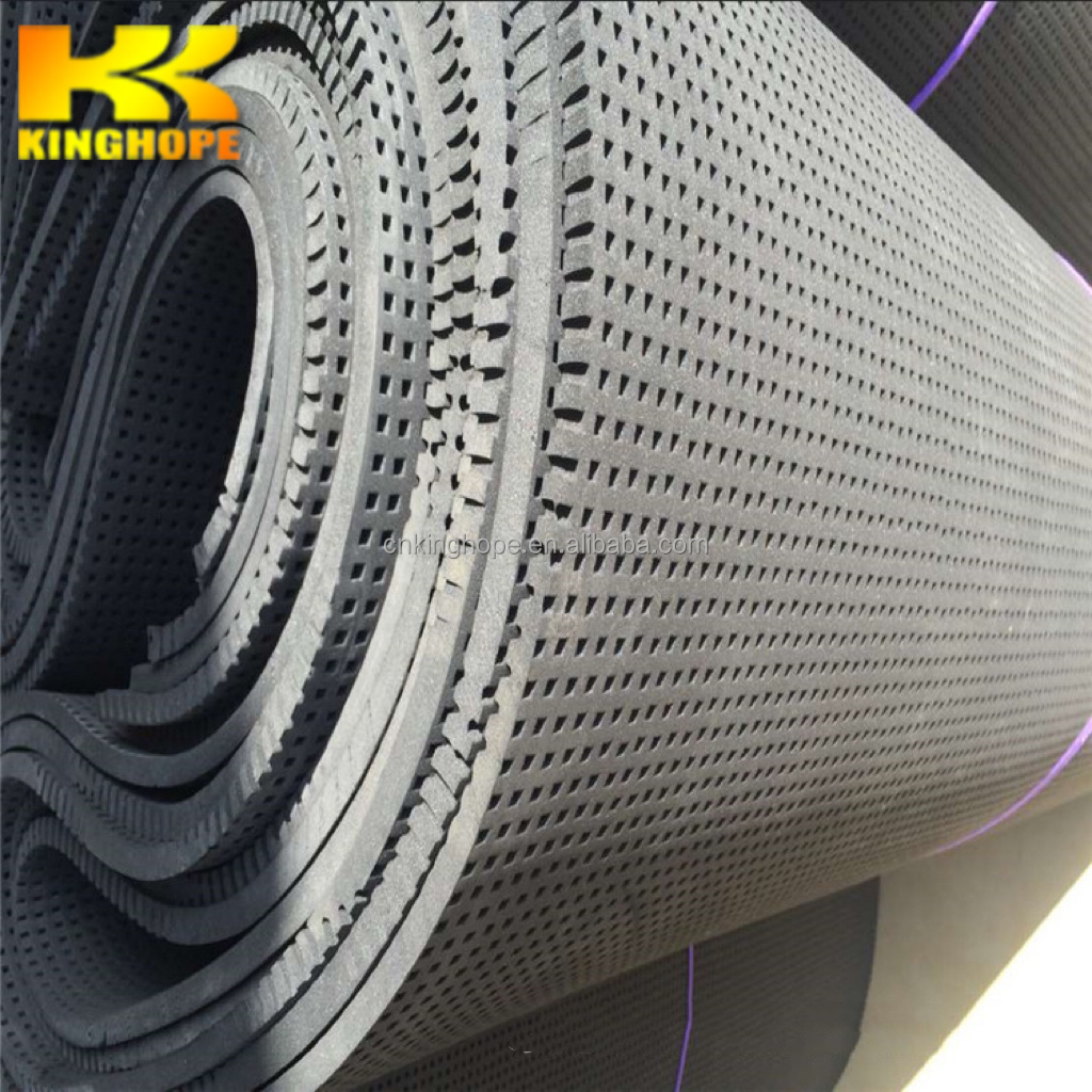 Manufacturer's direct sales of white and black perforated EVA foam with holes