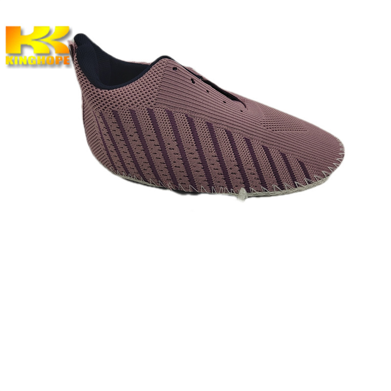 China factory supply  campelladas Fly knit semi finished shoe upper making running casual shoes