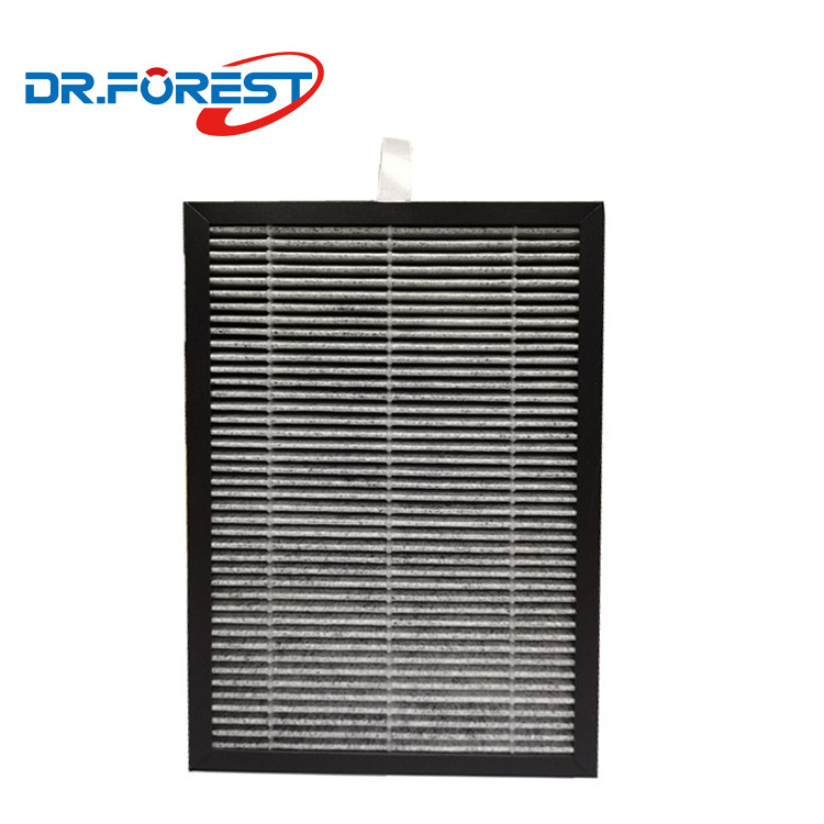 Customized Fresh Air Duct Air Purification Filter Cartridge Clip Carbon Cloth Dust Collection Filter