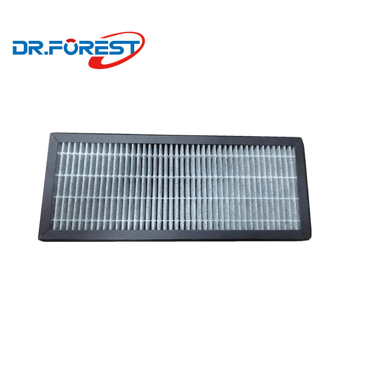 Customized Fresh Air Duct Air Purification Filter Cartridge Clip Carbon Cloth Dust Collection Filter