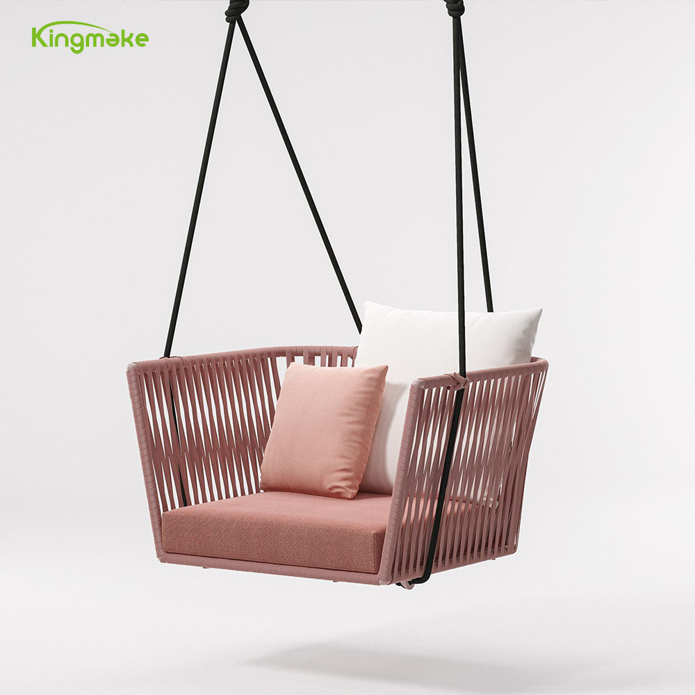 Patio Swings Hanging Chair Hanging Chair Swing Chaise Suspendue Avec Coussin Et Support Baloio