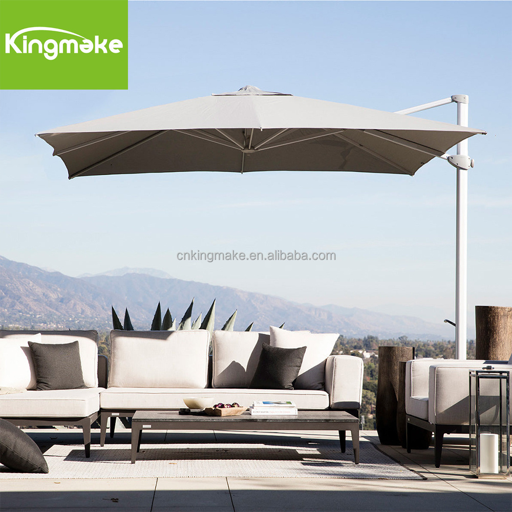 Commercial Outdoor Umbrella Sun Umbrella Square Restaurant Parasol Beach Umbrella Outdoor