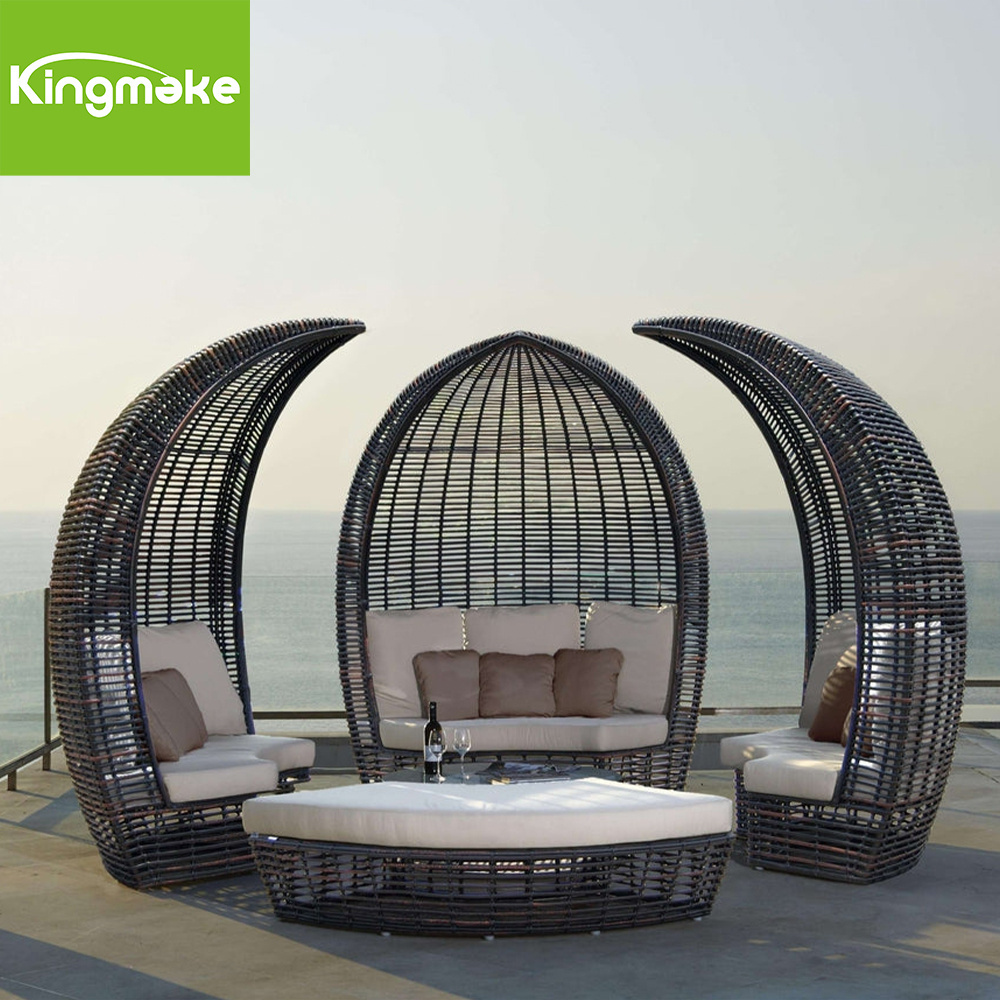 Courtyard Garden Outdoor Furniture Hanging Patio Swing Chair Egg Chair Swing For Villa Bubble Swing Chair