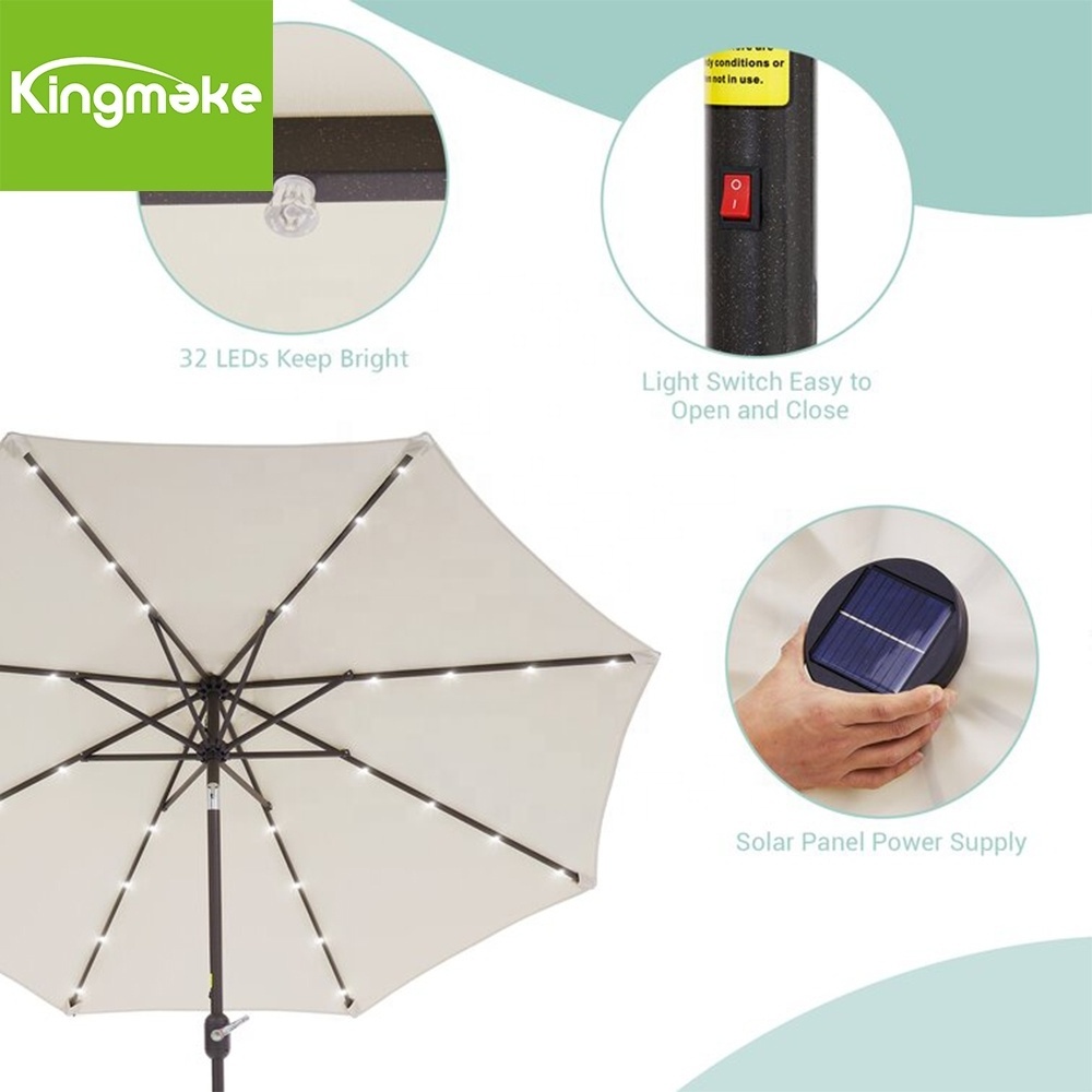 Kingmake Classic Design Commercial  Manufacturer-Grade Parts Outdoor Patio Umbrella