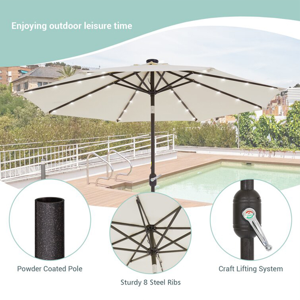 Kingmake Classic Design Commercial  Manufacturer-Grade Parts Outdoor Patio Umbrella