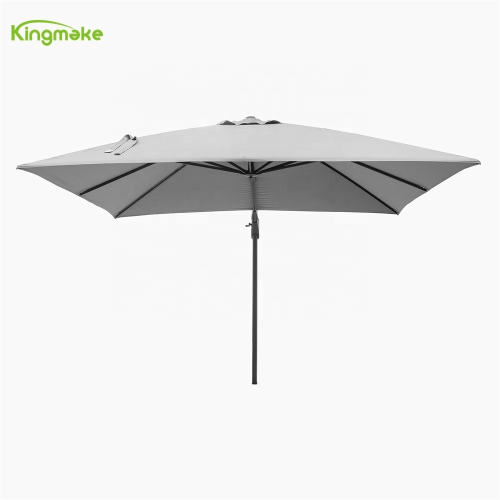 Kingmake Luxury Hotel Parasol Aluminum pole Beach Large dia3m Umbrella garden umbrella with patio umbrellas bases for rain cover