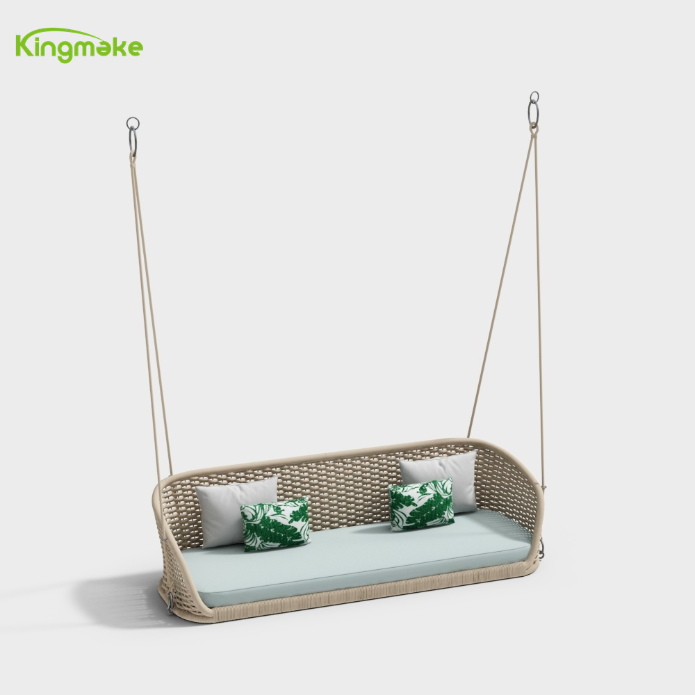 KIngmake Outdoor hanging chair swing indoor home bedroom cradle chair hammock balcony bird nest hanging wicker