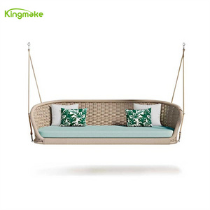 KIngmake Outdoor hanging chair swing indoor home bedroom cradle chair hammock balcony bird nest hanging wicker